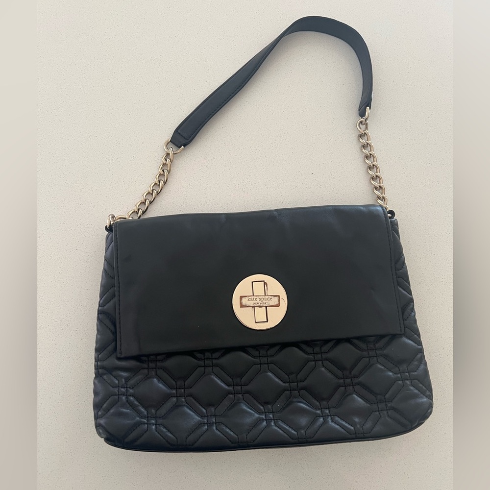 Kate Spade Astor Court Autumn quilted flap chain strap Bag